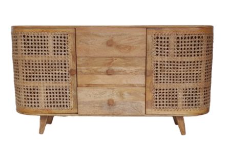 Brown Rectangular Natural Polish Plain Stylish Wooden Cabinet, for Home, Hotel, Size : All Sizes