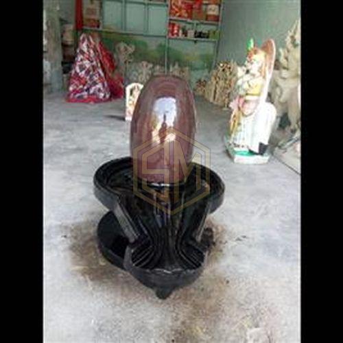 Black Marble Shivling, for Temples, Style : Indian