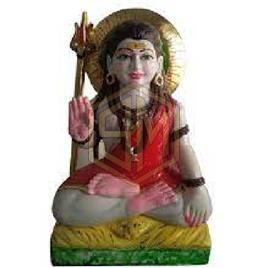 Mulit Colour Printed Marble Gorkhanath Baba Statue, for Shop, Garden, Packaging Type : Carton Box