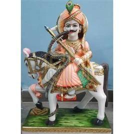 Marble Veer Teja ji Statue, Speciality : Shiny, Dust Resistance