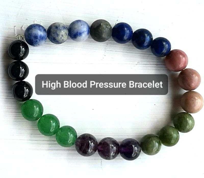 Round High Blood Pressure Control Bracelet, Style : Common