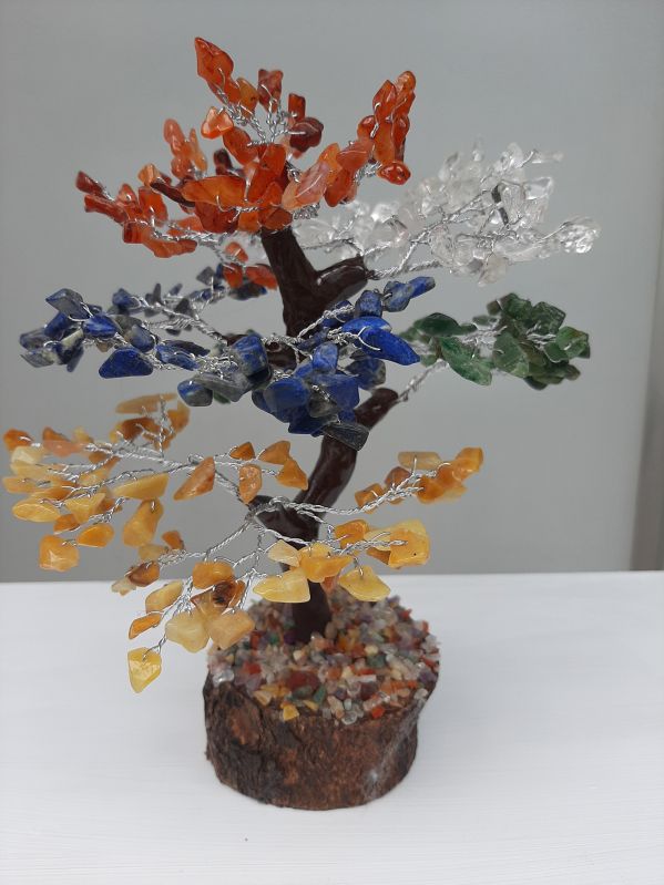 Mix Gem Stone Tree, for Used Positive Energy Healing