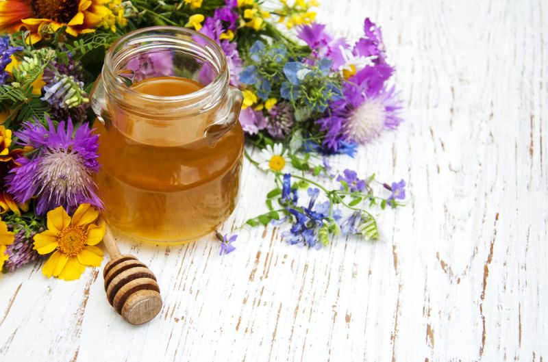 Orange Liquid Organic Floral Honey, for Personal, Foods, Shelf Life : 18months
