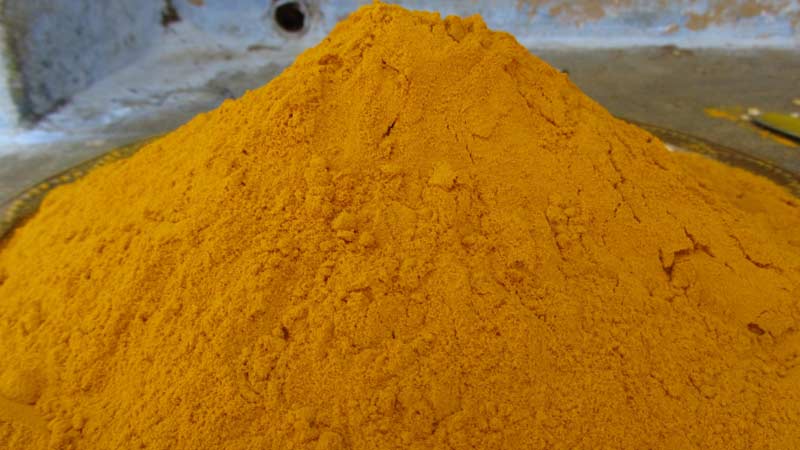 Yellow Raw Natural Turmeric Powder, for Cooking Spices, Packaging Type : Loose Packaging