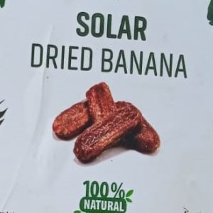 Red Organic Solar Dried Banana