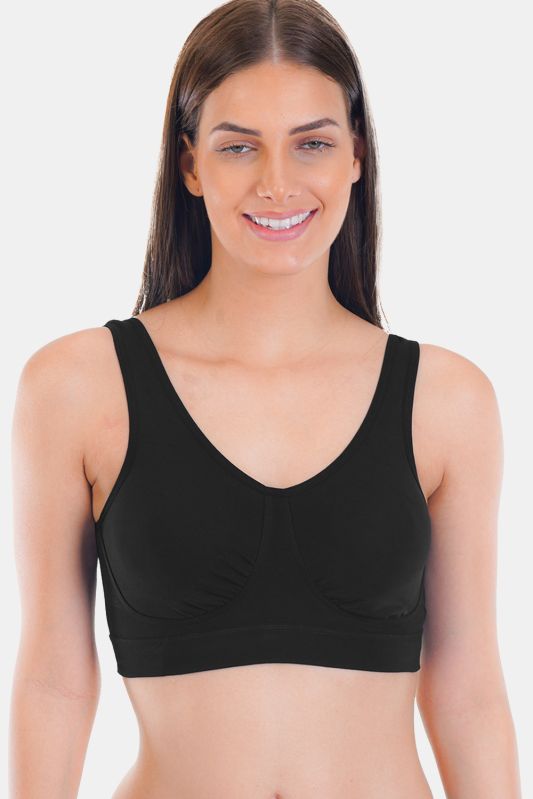 Buy SONA Womens Intense Running Yoga with Front Closure Padded Sports Bra  Black Online at Best Prices in India - JioMart.