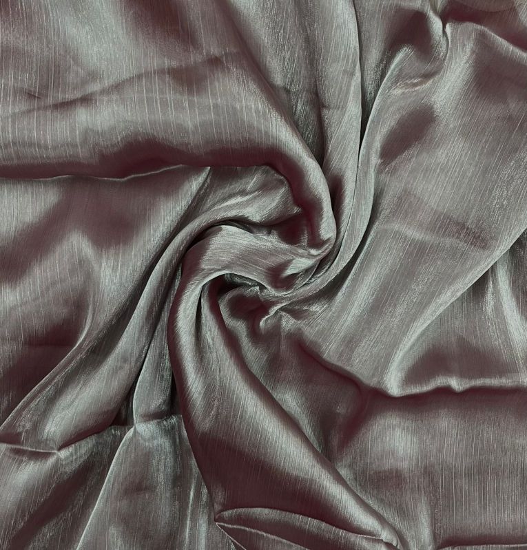 Burberry Chiffon Jimmy Choo Fabric, Color : Grey