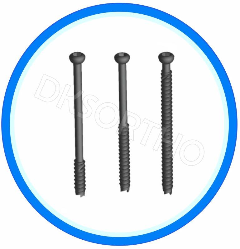 Grey 5 mm Cannulated Cancellous Screw, for Hospital