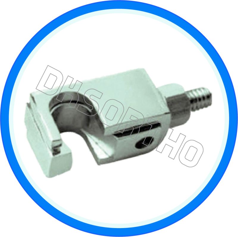 Grey Polished Open Connector Clamp, for Hospital, Certification : ISI Certified