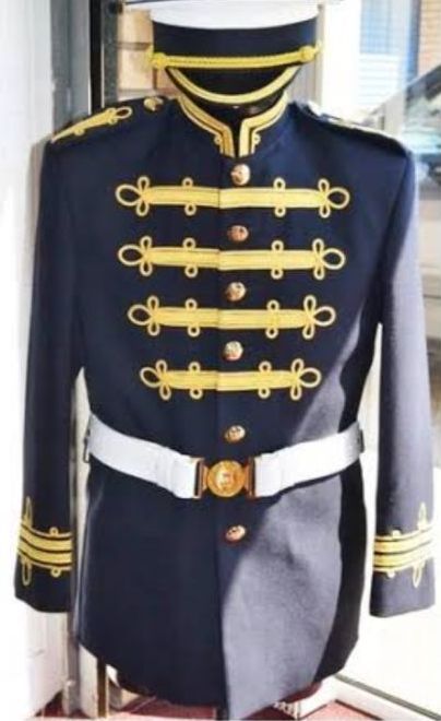 Cotton Black Army Band Uniform, Gender : Male