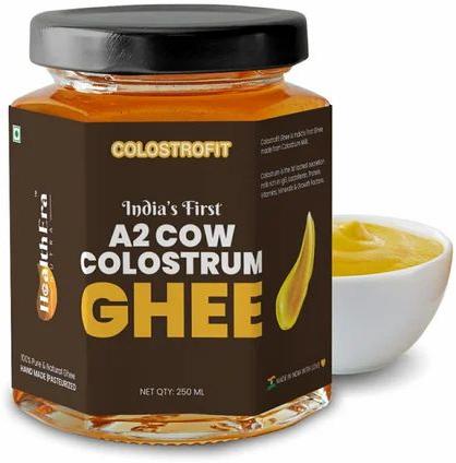 Yellow Liquid Colostrofit Colostrum A2 Cow Ghee, for Cooking, Worship, Packaging Type : Glass Jar