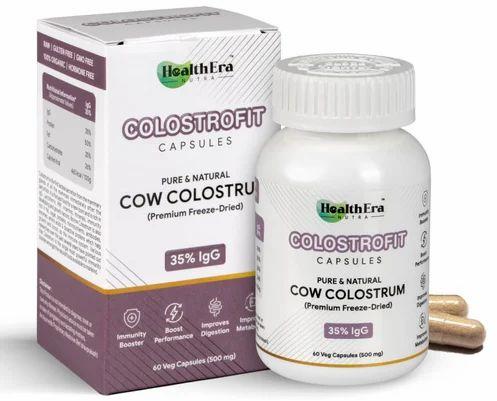 Healthera Nutra Colostrofit Cow Colostrum Capsules, Shelf Life : 24 Months