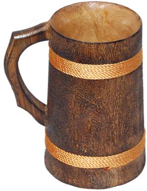 Polished Wooden Plain Mugs, For Drinkware, Gifting, Home Use, Office, Style : Antique, Modern
