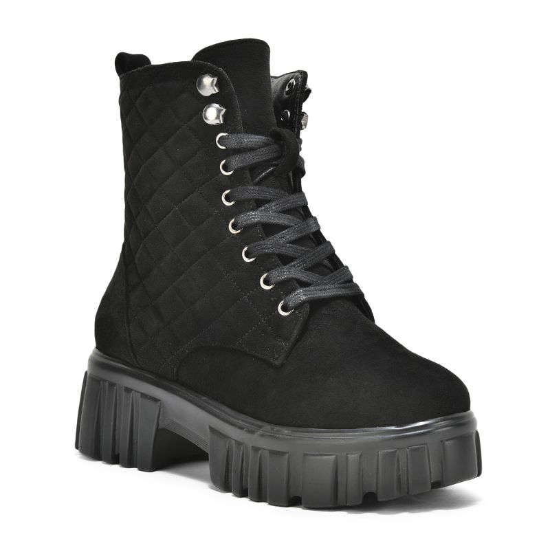 Black casual boot, for Party Wear