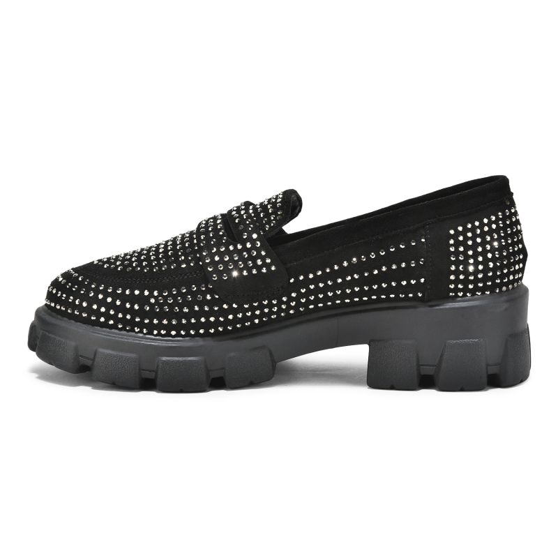 Ladies fashion footwear, Color : Black