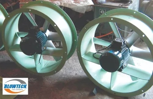 220v 50hz Electric Axial Flow Fan, For Industrial, Blade Material : Stainless Steel