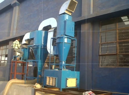 Blue 220V Automatic Electric Cement Industry Dust Collector