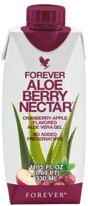 Red Liquid 330ml Forever Aloe Berry Nectar, For Personal, Purity : >99%