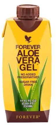 Liquid 330ml Forever Aloe Vera Gel Drink, Packaging Type : Tetra Pack