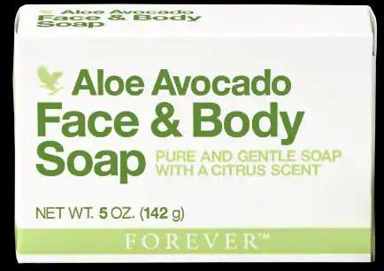 Bar Aloe Avocado Face & Body Soap, for Personal Care, Packaging Type : Plastic Box