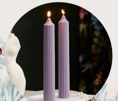 Long Strips Taper Candle, Speciality : Smokeless, Fine Finished, Moisture Resistance