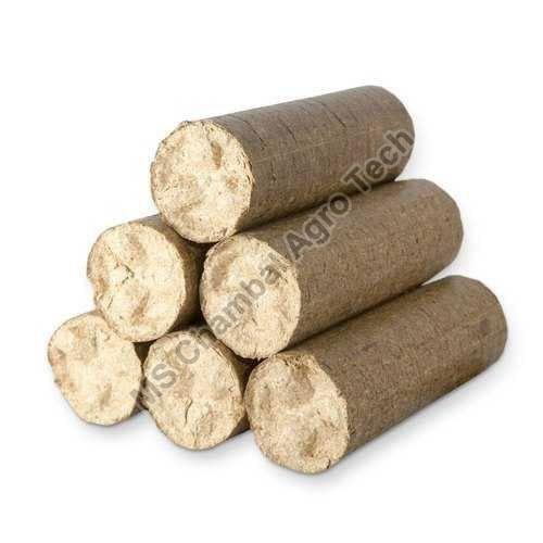 Hard Natural Wooden Biomass Briquette, Packaging Type : Jute Bags