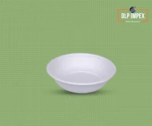 5 Inch Round Palm Leaf Bowl