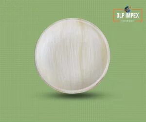 7 Inch Round Areca Palm Leaf Plate