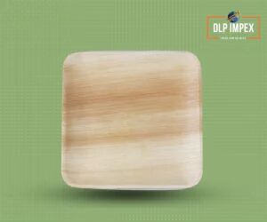 9 Inch Square Areca Palm Leaf Plate