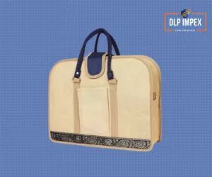 Plain Jute Office Bag