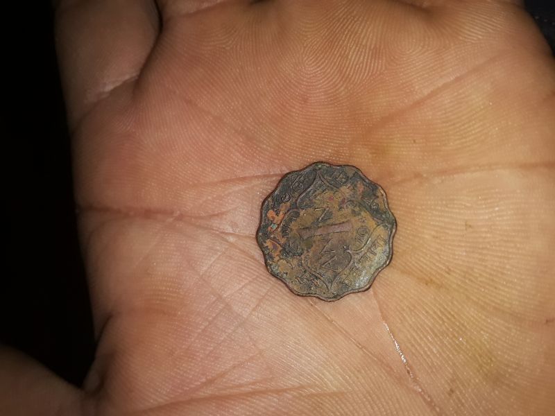 one quarter anna india 1930 coin