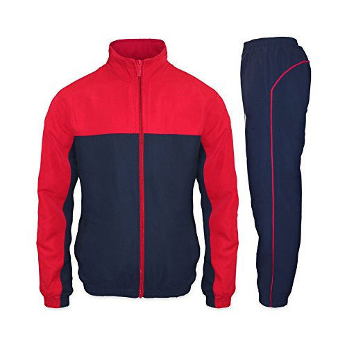 Plain Mens Sports Tracksuit, Fabric material : Polyester