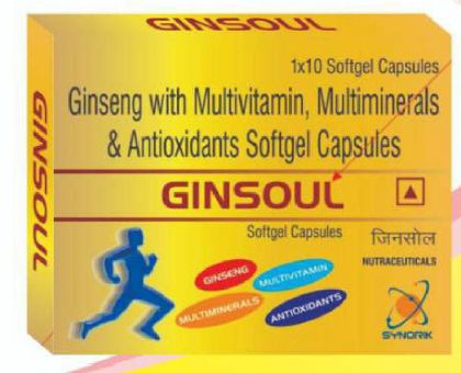Ginsoul Capsules, Medicine Type : Allopathic