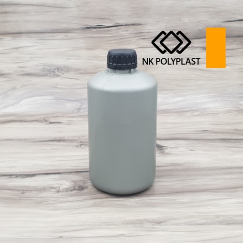 1 Ltr Round Chemical Hdpe Bottle, For Water, Sealing Type : Inner