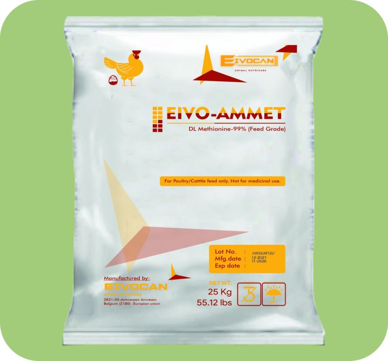 DL Methionine-99% Feed Supplement, Packaging Type : Plastic Sack Bag