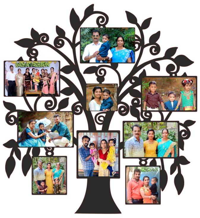 family tree pictures frame