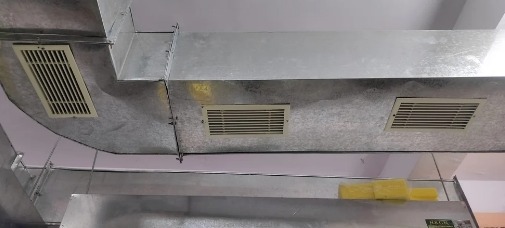 Ceiling Mounted Industrial Air Duct, for Used Supply Or Exhaust, Power Source : Electric