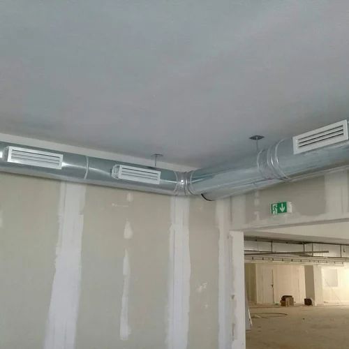 Silver Residential Round Air Ducting System