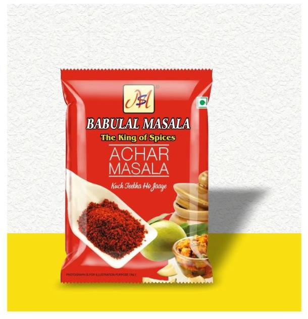Brown Organic Achar Masala, For Making Pickle, Packaging Type : Plastic Pouch