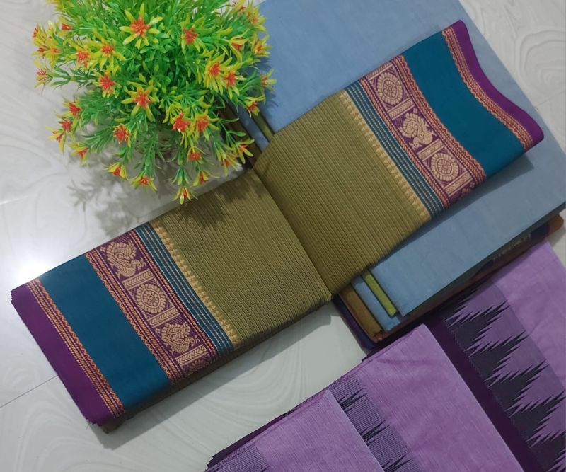Cotton ladies sarees, Speciality : Easy Wash, Dry Cleaning, Anti-Wrinkle, Shrink-Resistant