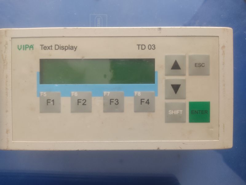 Used Rectangle box displays VIPA text display