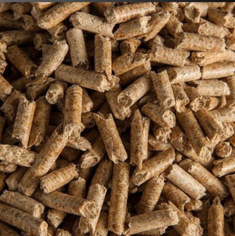 Biomass Pellet, Color : Brown