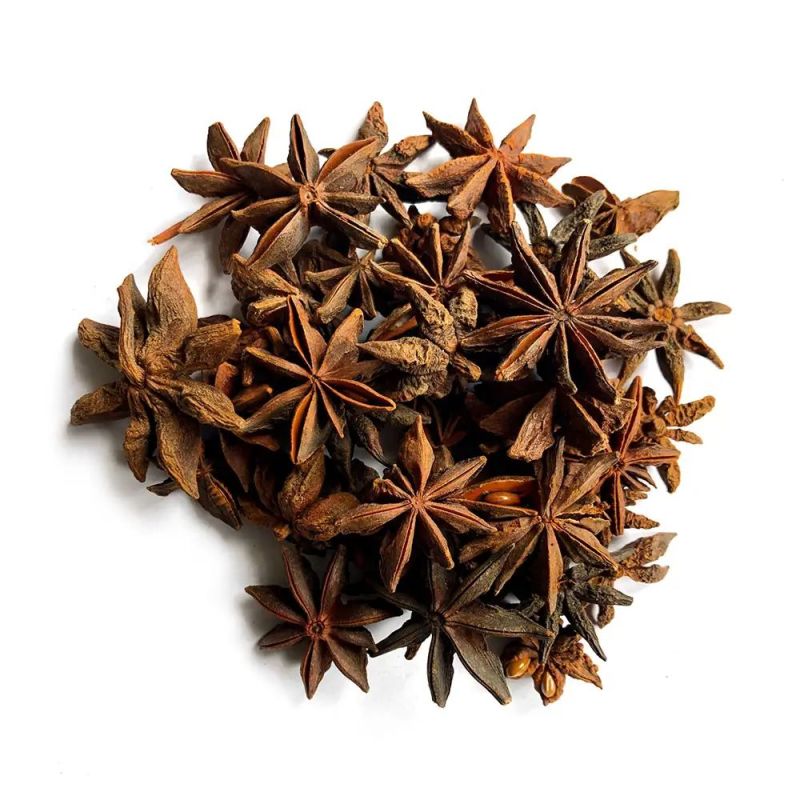 Solid Whole Dried Star Anise, for Cooking, Style : Dry