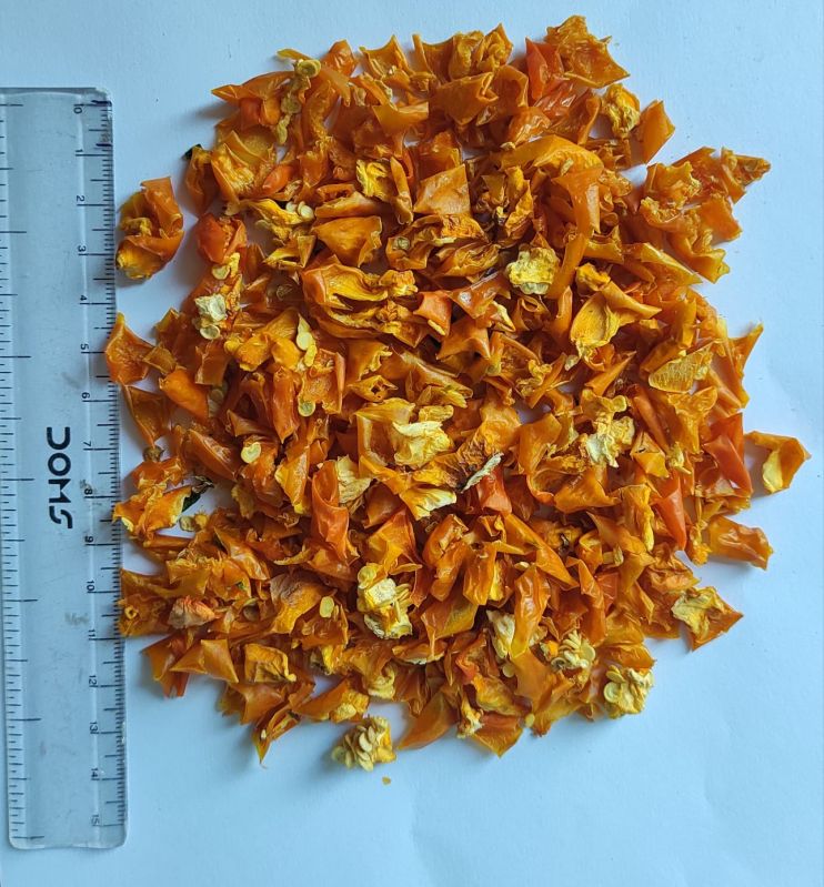 Dried Yellow Capsicum, for Cooking, Packaging Type : Pp Bag