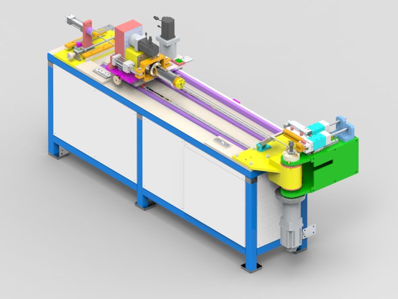 Paint Coated Stainless Steel Electric Pipe Bending Machine, Packaging Type : Wooden Box