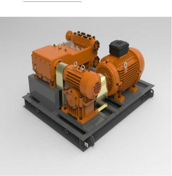Electric reciprocating plunger pumps, for Industrial, Marine, Pressure : High Pressure