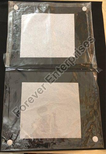 Transparent PVC Book Fold Bag