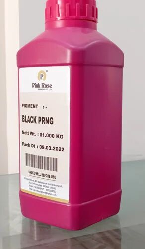 Pink Rose Black PRNG Pigment, for Textile