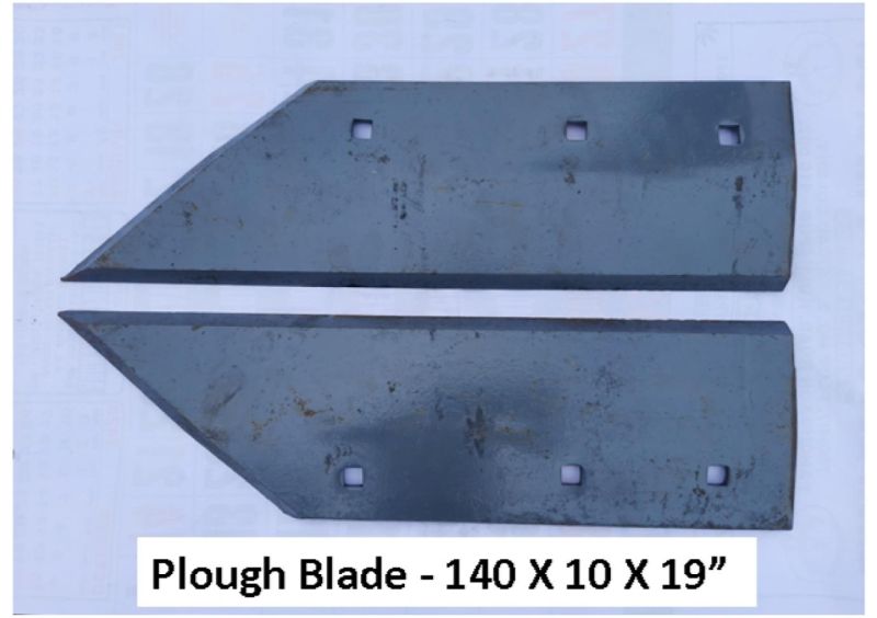 Black Carbon Steel 140x10x19inch Plough Blade at Best Price in Morbi