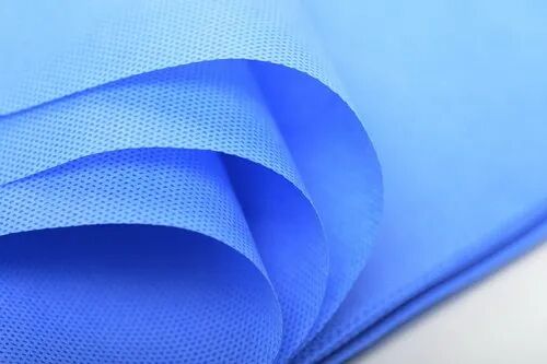 Blue Polypropylene(PP) Plain Laminated Non Woven Fabric